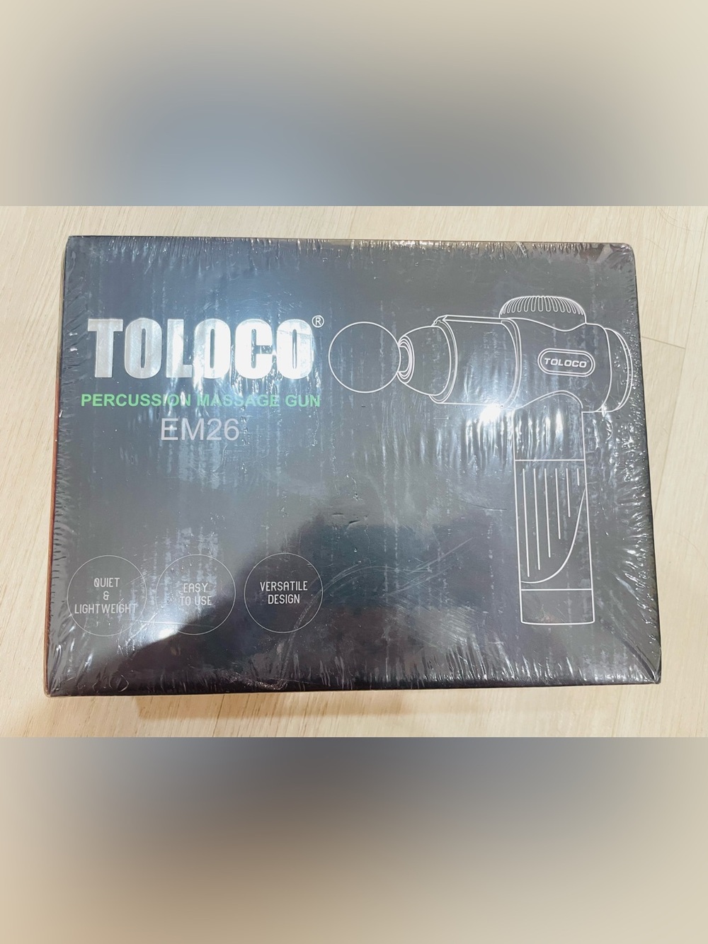 TOLOCO Massage Gun EM26 in Black